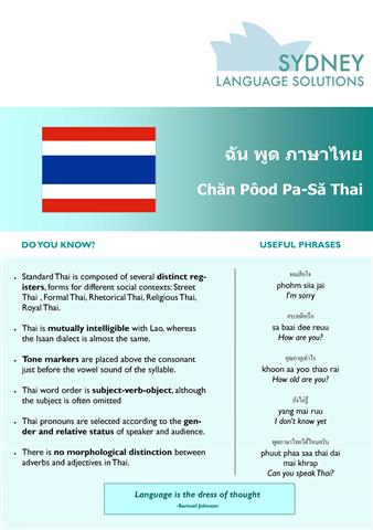 Thai Language