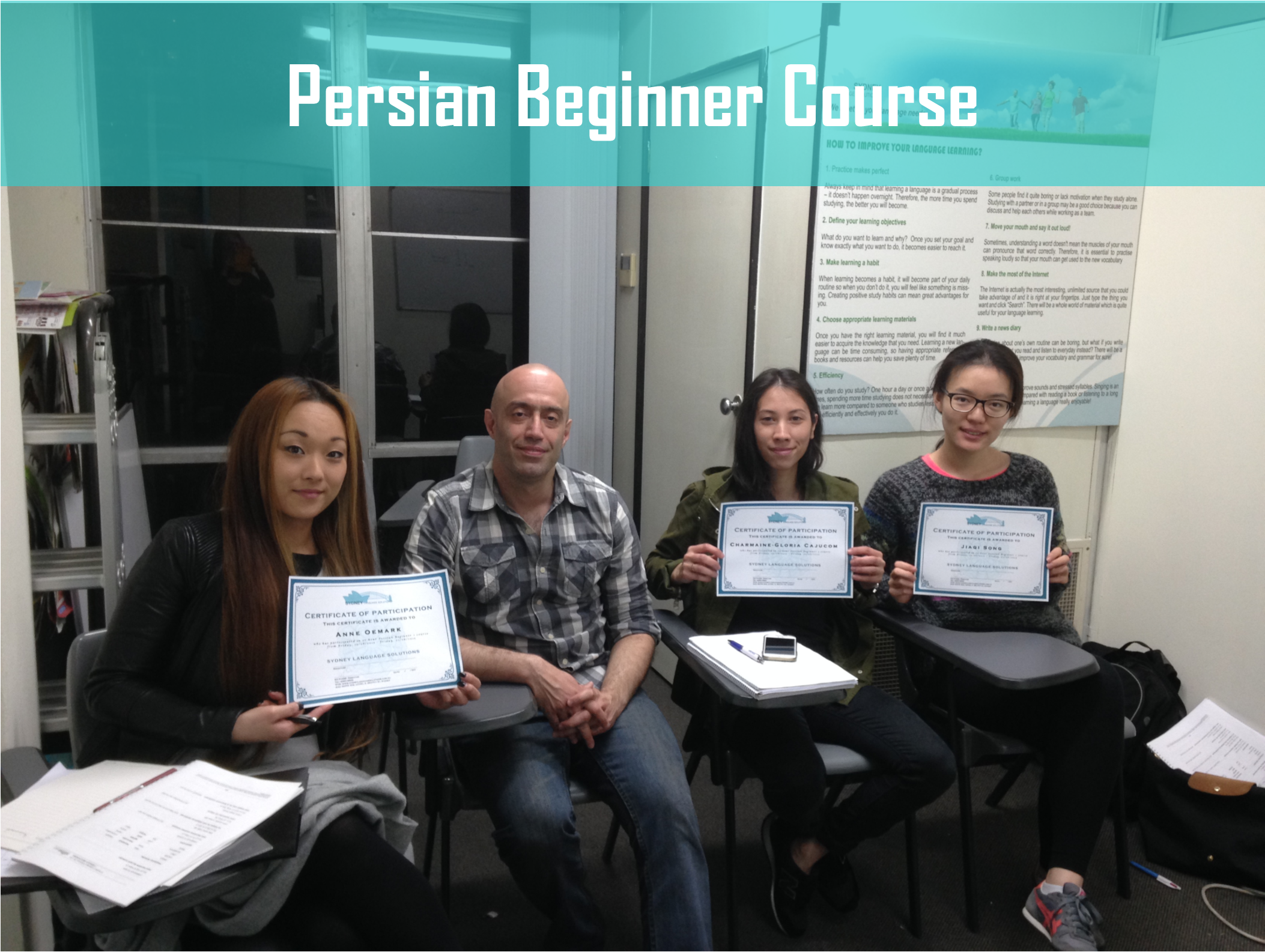 Persian Beginner Course Sydney Language Solutions