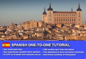Improve your Spanish language skills with tailored private tutorials in Sydney CBD. Different durations and flexible times are available to suit your needs