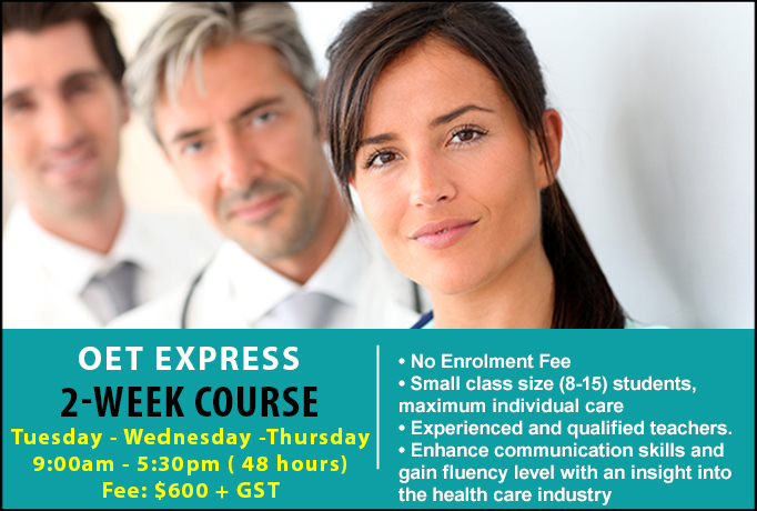 OET 2-Weeks Express Course | Sydney Language Solutions