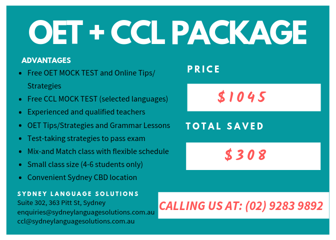 OET & CCL PACKAGE