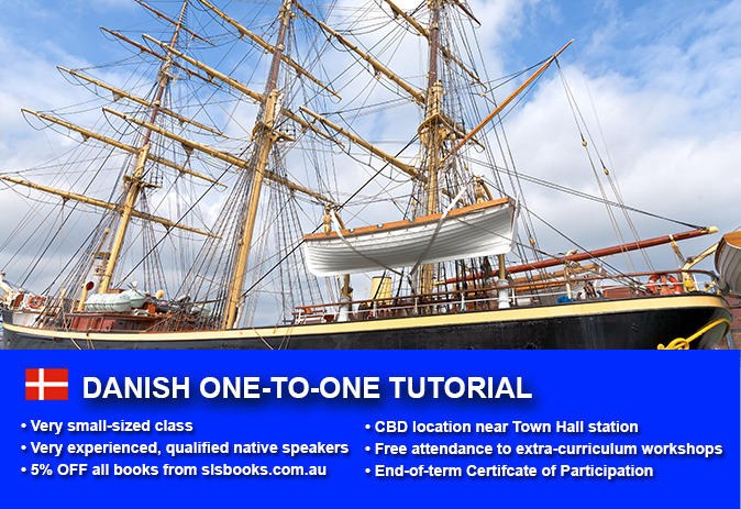Improve your Danish language skills with tailored private tutorials in Sydney CBD. Flexible times are available to suit your needs.