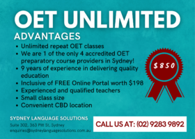 UNLIMITED OET