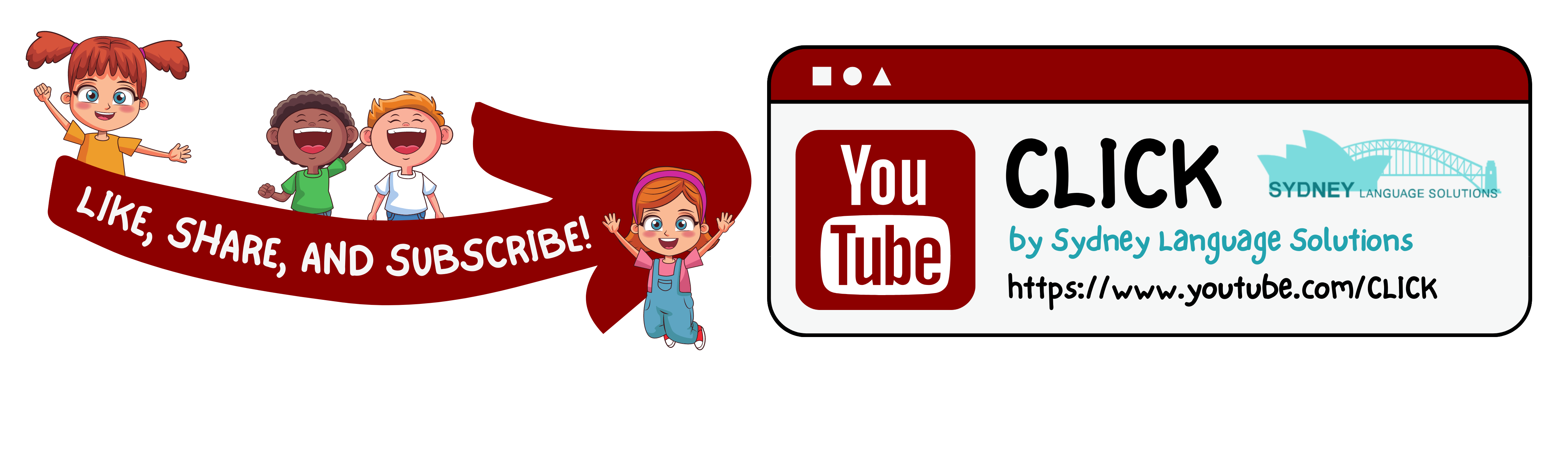 Online language for Kids youtube link