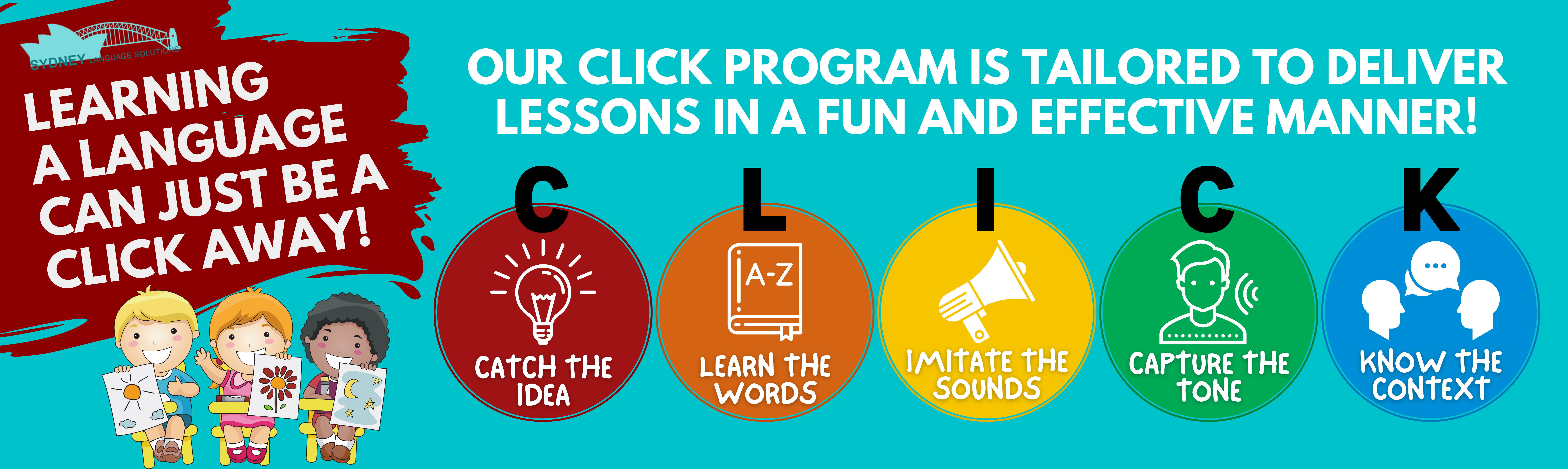 Learning a Language can just be a click away!