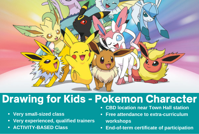 Drawing for Kids - Pokemon Characters | Sydney Language Solutions